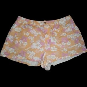Forever 21 Floral Jean Shorts Sz.18